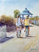 Going to the beach - SOLD