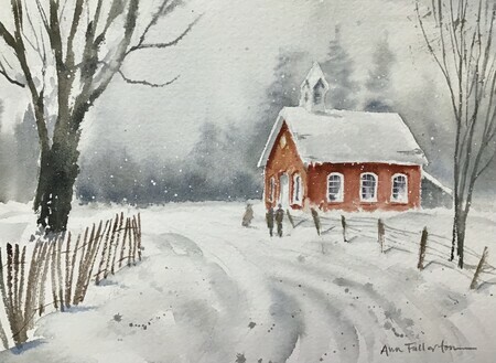 Small Study of the Schoolhouse
