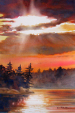 Muskoka Sunset - SOLD