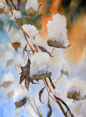 Milkweed in Winter - SOLD